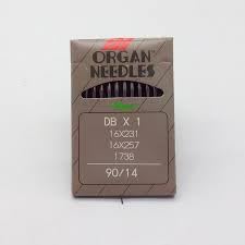 Organ Industrial Sewing Machine Needles for Brother, Juki, DBX1 Size (125/20)