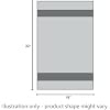 Coyuchi Air Weight Organic Twill Bath Mat, Alpine White (32 x 19)