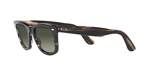 Image of Ray-Ban Rb2140f Original Wayfarer Low Bridge Fit Square Sunglasses for Men for Women