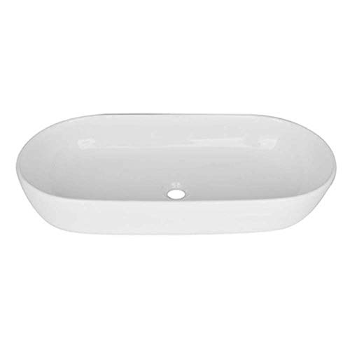 Lavabo de apoyo sanitarios cerámica Linpha Mod LA000 lavabo 70 x 36 cm