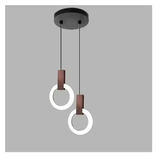 Chandelier LED pour chambre et cage d'escalier au design suspendu chic