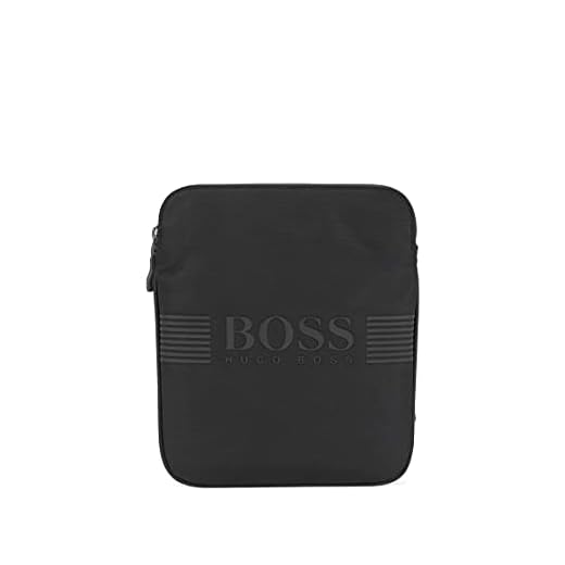 BOSS Pixel Zip Env Herrväska, 1 x 23.5 x 19.5 cm, Svart