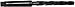 F&D Tool Company 24861 Taper Shank Core Drills 3 Flute, High Speed Steel, 1 3/16" Size, 4 Morse Taper Shank, 7 3/8" Flute Length, 13" Overall Length