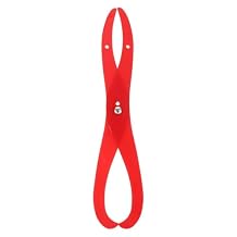 Bent Leg Caliper Plastic Clay Measuring Pottery Tool Clay Sculpture Ceramic Tool for Carving Sculpture Modeling 12.20In Red