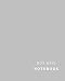 Dot Grid Notebook: 110 Dot Grid pages, Dots spaced 5mm apart, (8 x 10) inches (Silver)