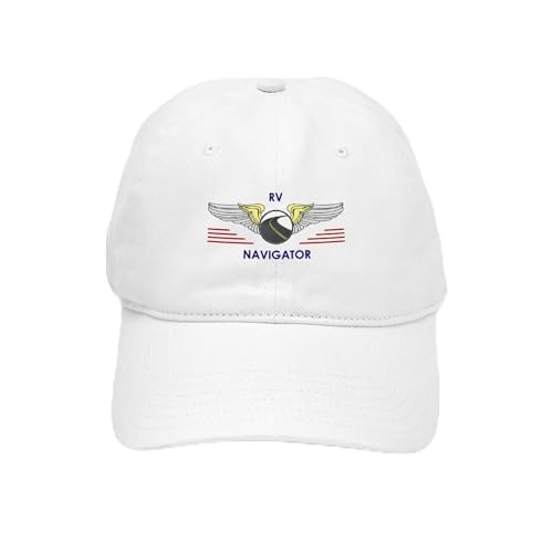 CafePress RV Navigator Unique Adjustable Baseball Hat