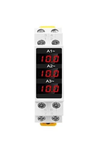 Ampèremètre triphasé 100A à affichage LED pour surveiller la tension AC80-500V
