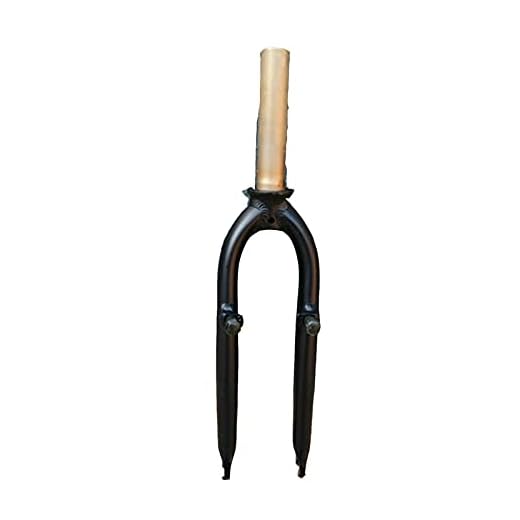 20 tum BMX Folding Cykel Fram Fork Aluminium Alloy V Bromscyklar Forks (Color : White)