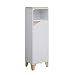 Produktbild Vicco Badschrank Midischrank Badregal Luisa weiß Badezimmerschrank 3 Ablagen