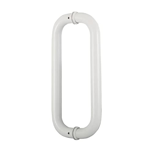 Manilla para puerta de granero exterior, Manijas de puerta de vidrio de doble cara de alta resistencia for empujar y tirar for puertas de salida comerciales, barra de empuje y manija de tracción fácil