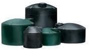 Norwesco 40627 1550 Gallon Above Ground Black Water Tank