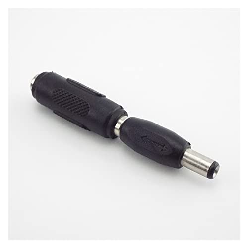 Adaptateur DC 5.5x2.1 mm mâle à mâle pour rallonge de câble d'alimentation CCTV