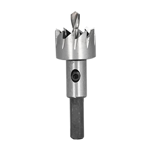 Broca sierra de copa para madera y metal 22 mm acero rápido miniatura 5