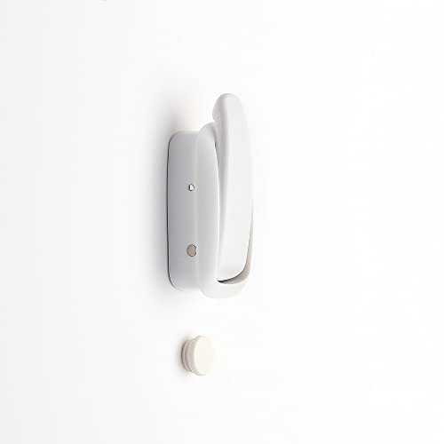 Crochet pliant soft-close NF-47D Sugatsune blanc amorti - 3