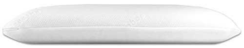 Bluewave Bedding Slim Gel Memory Foam Pillow for Stomach, Back and Side Sleepers - Therapeutic Design for Spinal Alignment, Better Breathing and Enhanced Sleeping (4-Inches Height, Standard)