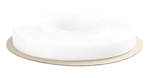 ITIsparkle オーガンジーリボン 幅9mm×45M巻 手芸 服飾 ラッピング ちょう結び リボン #029-ホワイト