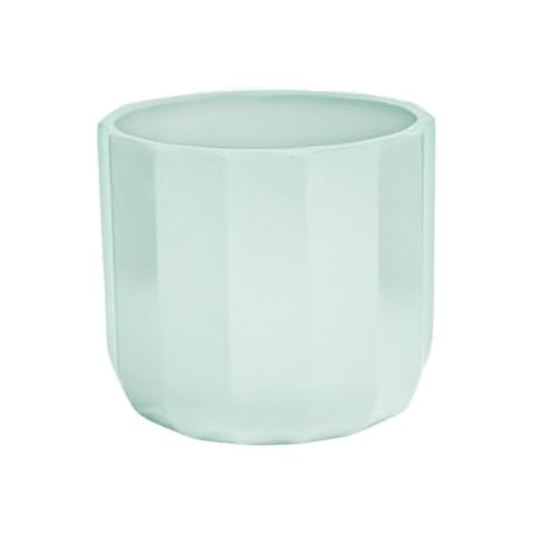 Pot de Fleurs Ivyline Menthe Géo Cover