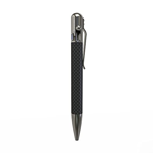 BASTION Bolt Action Pen, Carbon Fiber & Stainless Steel, HyperBolt EDC Pen, Refillable Lightweight Writing Pen, Premium Graduation Gift, Executive Pocket Pen by BASTION - Image 7