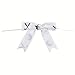 Meseey 30 Pcs Golf Ball Printed Ribbon Bows with Twist Ties 3 Inch Mini Crafts Bows for Gift Wrapping, Baby Showers, Golf-Themed Weddings & Party Favors