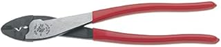 Klein Tools 1005 Cutting / Crimping Tool for 10-22 AWG Terminals and Connectors, Terminal Crimper for Insulated and Non-Insulated Terminals