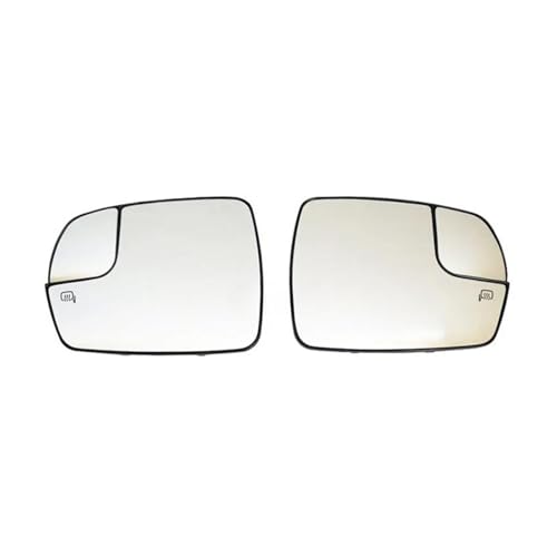 Verre de rétroviseur cassé Ford Edge American 2015-2021 remplacer miroir chauffant paire