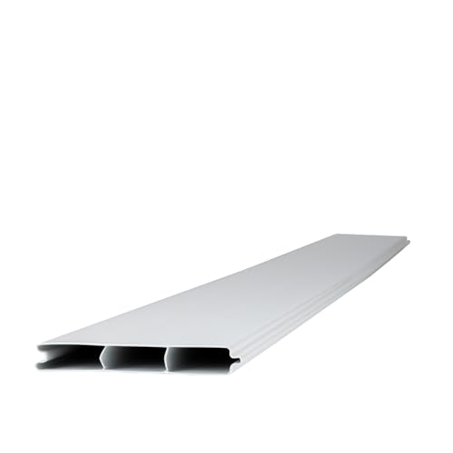 White (8-Pack) - 0.875" X 6" X 64.25" Tongue and Groove Picket for Vinyl Fence