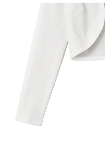 SOLY HUX Girl's Long Sleeve Cropped Cardigan Open Front Casual Bolero Shrug4