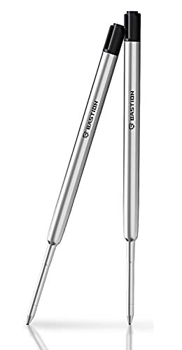 BASTION&reg; Premium Pen Refill, Deeply Pigmented Ink for All Bolt Action Luxury Pens, Standard Ink...