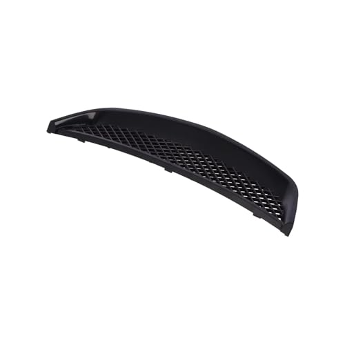 Rejilla delantera de radiador para Civic 2001 a 2003 Coupe y Sedan, parachoques negro brillante