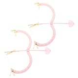Parfaits pour les fêtes à thème : ces accessoires d’arc et de flèches de cupidon sont conçus pour ceux qui recherchent des articles de cosplay fantastiques pour agrémenter les décorations de fêtes à thème lors des fêtes et des occasions spéciales, accessoires de costume de cupidon, cadeaux d’invités de mariage