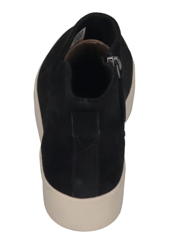 Image of TOMS Womens Verona Mid Suede Platform Zippered Sneakers Shoes Casual - Black - Size 9.5 B