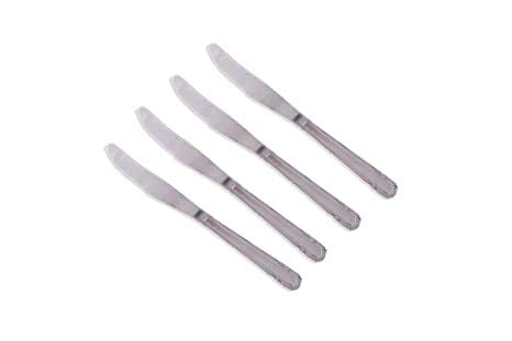Stainless Steel Cutlery Set of -4Pcs- Butter Knife & Dinner Knife 20 Cms with good finish