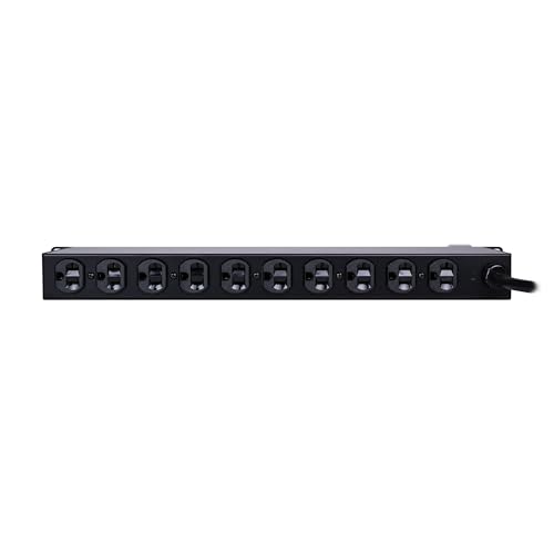 Image of CyberPower CPS1220RMS Surge Protector | 120V /20A, 12 Outlets, 15ft Power Cord, 1U Rackmount