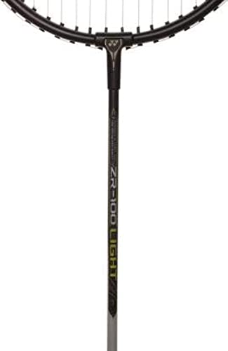 Image of YONEX ZR 100 Light Aluminium Strung Badminton Racket with Full Racket Cover (Dark Charcoal) | For Beginners | 95 grams