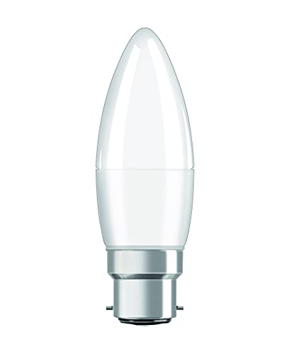 Bombillas LED vela B22d de luz cálida de 2700K OSRAM para lámparas clásicas 2