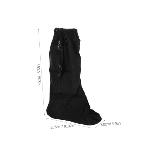 Par de cubrezapatos impermeables para botas de hombre para bicicleta miniatura 4