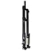 ZECHAO Mountain Bike Inverted Fork,Aluminum Alloy 26/27.5/29 Inch Bike Universal Double Shoulder Front Fork 15mm Thru Axle 200mm Travel (Color : Black, Size : 27.5inch)