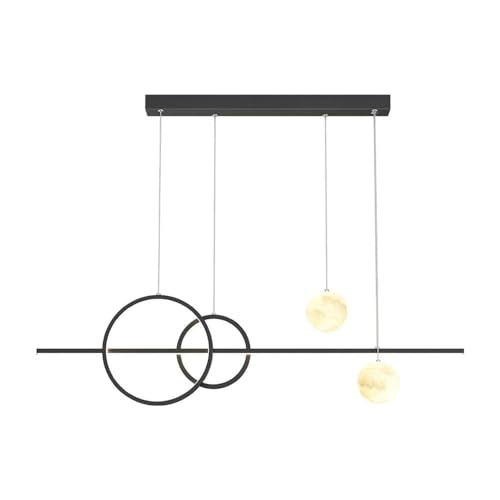 Lampe suspendue LED moderne Planet pour illuminer la table de salle à manger