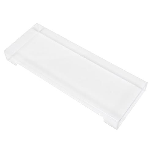 Housse de clavier en acrylique transparent NUOBESTY protection anti-poussière format moyen