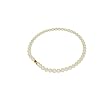 Swarovski Collana Tennis Una Angelic, Taglio Round, Bianca, Placcato color oro #4