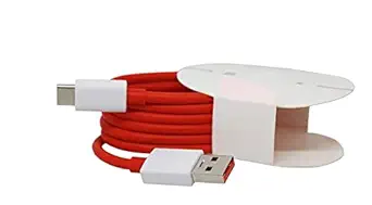 SML Accessories Charging Type c Charger Cable Compatible With OnePlus 8T 8 8pro 7 Pro / 7T / 7T Pro Nord and Dash Charge for OnePlus 3 / 3T / 5 / 5T / 6 / 6T / 7 / 3T / 3 1 Meter Cable -Red