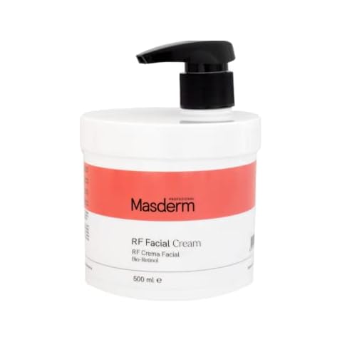 MASDERM | Ultrasound Gel Cream for Face 500 ML | Cavitation Gel | Conductive Gel for Face | Microcurrent Gel | Electrode Gel | Transmission Gels | Radiofrequency | Anti Wrinkle | Professional Cover