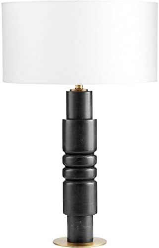 Cyan Design 10957 Dubois Table Lamp, 1-Light 100 Watts, Black