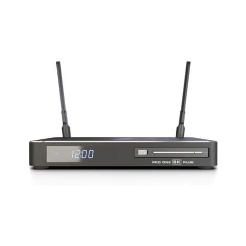 Dune HD Pro One 8K Plus | 8K UHD | Media Player | Android Smart Box | S928X | HD-Audio, HDMI, BT, WiFi6, 1Gbit, USB 3.0, 8GB / 64GB, HDD Rack, 8Kp60 Cover