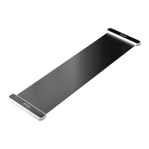 Esterilla deslizante para yoga y deportes de interior de 180 cm negra para hockey y fitness