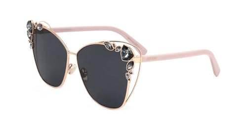 Image of Jimmy Choo KYLA/S 25TH DDB GOLD COPPER 61/13/140 WOMAN Sunglasses
