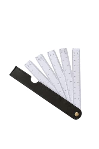 VUELAPLUMA Escalimetro Profesional Pequeño y Resistente: Regla...