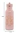 wunderwunsch Trinkflasche personalisiert für Kinder, Flasche personalisiert, Babyflasche, Kinder Flasche, Trixie Trinkflaschen mit individuellem Namen (Schmetterling, 500ml)