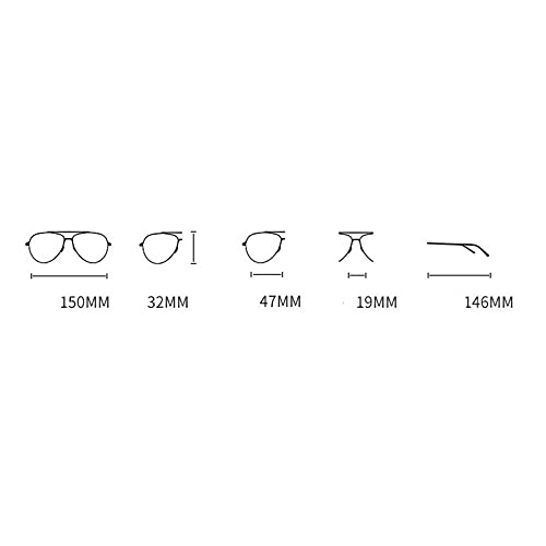 Image of mincl /Hip-Hop Square Metal Small Frame Clear Color Lens Sunglasses
