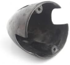 3.5in/ 89mm Carbon Fiber Bullet Spinner with Aluminum Back Plate Without 3K Processed on Surface
